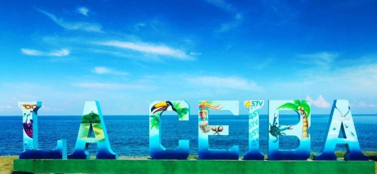 Hotel Art Deco Beach La Ceiba Exterior foto